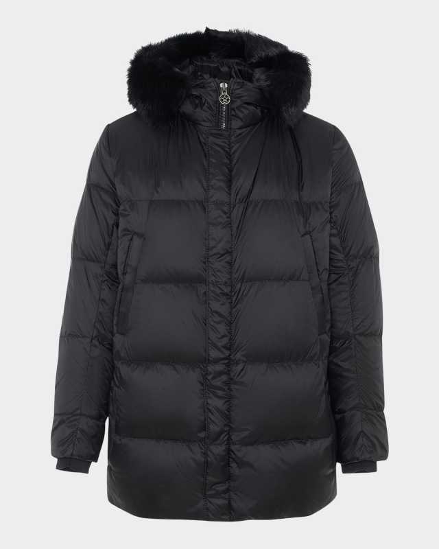 Men's Apres-Ski Jacket With Detachable Toscana Lamb Shearling Hood Tr